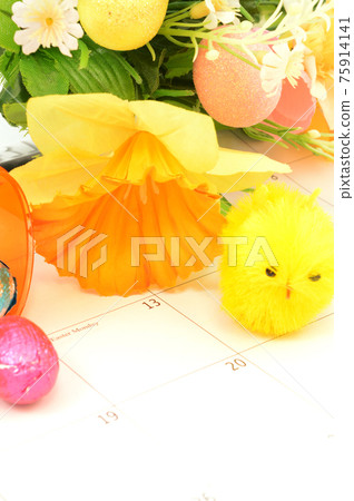 Easter Season on Calendar Easter Season on Calendar 75914141