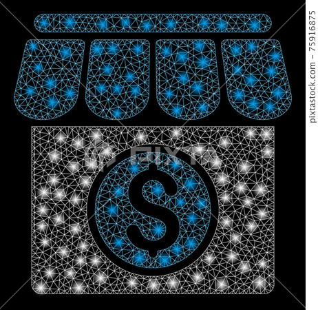 Flare Mesh 2D Market with Flare Spots Flare Mesh 2D Market with Flare Spots 75916875