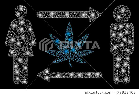 Flare Mesh Network People Exchange Cannabis with Flare Spots 75918403