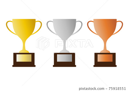 三色獎杯 75918551