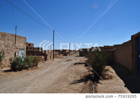 Morocco (Merzouga) cityscape Morocco (Merzouga) cityscape 75919205
