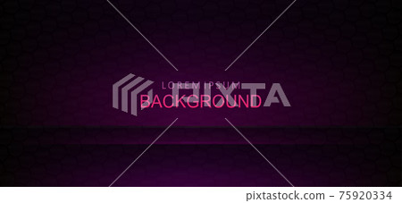 Textured background with a dark purple hue gradient, horizontal curtains 75920334