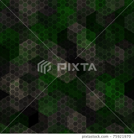 Texture military brown and tan colors forest camouflage seamless pattern 75921970