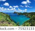 Ogasawara's blue sea 75923133