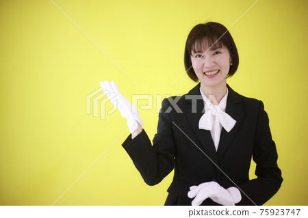 女員工形象 女員工形象 75923747