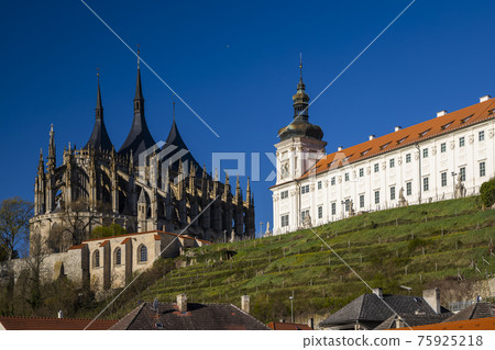 St. Barbara's Church in Kutna Hora, UNESCO site, Czech Republic St. Barbara's Church in Kutna Hora, UNESCO site, Czech Republic 75925218