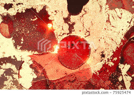 Red, black and gold marble texture with sparkles Red, black and gold marble texture with sparkles 75925474