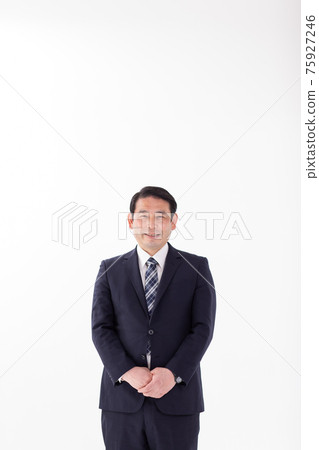 商人肖像微笑前面 商人肖像微笑前面 75927246