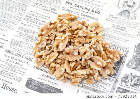 用於糖果配料和麵包製作的生核桃 75928314