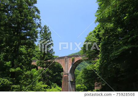 Usui Pass Abandoned Line Walking Apt Road Glass Bridge, Annaka City, Gunma Prefecture, Japan Usui Pass Abandoned Line Walking Apt Road Glass Bridge, Annaka City, Gunma Prefecture, Japan 75928508
