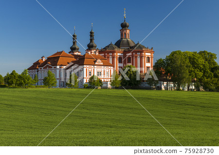 Museum and ballery in Marianska Tynice. built in the 18th century. Tynec, Czech Republic Museum and ballery in Marianska Tynice. built in the 18th century. Tynec, Czech Republic 75928730