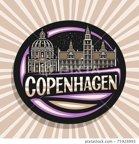 Vector logo for Copenhagen Vector logo for Copenhagen 75928993