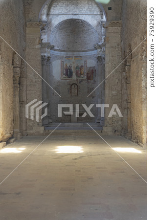 Basilica of San Salvatore, UNESCO site, Spoleto, Umbita, Italy 75929390