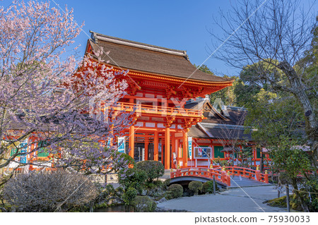 Kyoto Spring Kamigamo Shrine Romon 75930033
