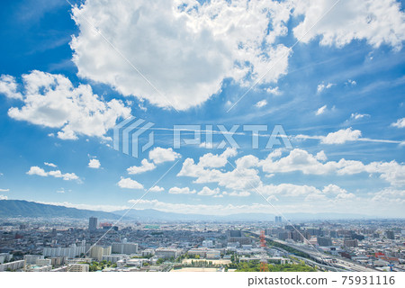 [Osaka] September ・ View from Higashi Osaka City Hall 75931116