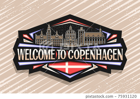 Vector logo for Copenhagen Vector logo for Copenhagen 75931120