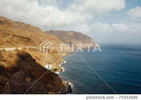 south coast of Tenerife island and Atlantic ocean south coast of Tenerife island and Atlantic ocean 75932696