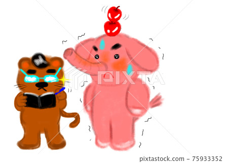 Elephants trying new things Elephants trying new things 75933352