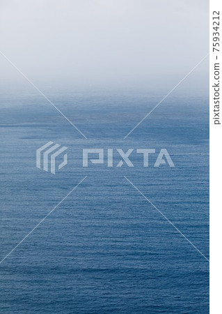 blue sea and mist backdrop blue sea and mist backdrop 75934212
