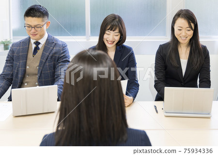 求職面試,面試形象 求職面試,面試形象 75934336