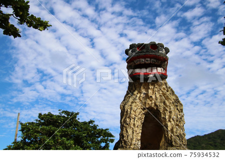Shisa，沖繩的守護神，Shisa 在日本沖繩 75934532