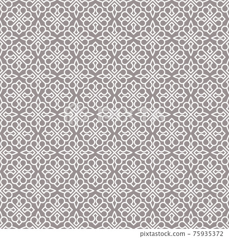 Ornamental abstract pattern 75935372