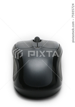 Computer mouse on white background Computer mouse on white background 75935724