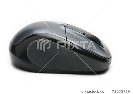 Computer mouse on white background Computer mouse on white background 75935729