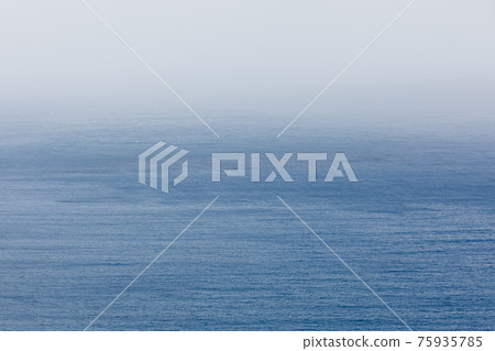 blue sea and mist backdrop blue sea and mist backdrop 75935785