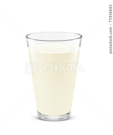 玻璃牛奶飲料圖真實 玻璃牛奶飲料圖真實 75936683