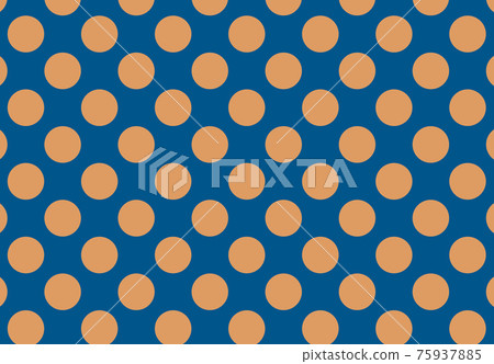 圓點工藝藍色背景素材 75937885