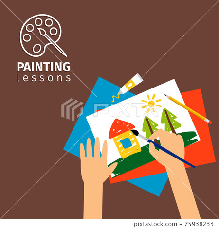 Kids painting lessons Kids painting lessons 75938233