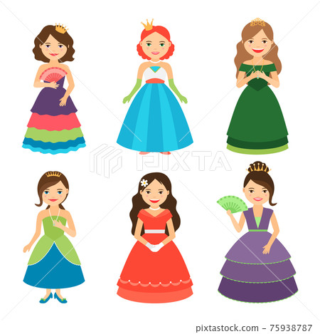 Little princess girls with tiaras Little princess girls with tiaras 75938787