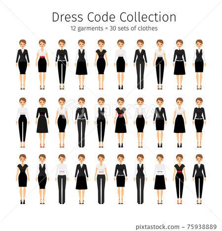 Business woman set Business woman set 75938889