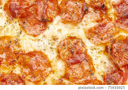 Background pizza pepperoni. 75938925