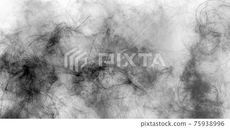 Random duotone paint vortex spots stripes Curly pattern Abstract black white painting Coal colors Mixed Media composition Dye wall surface graphic Random duotone paint vortex spots stripes Curly pattern Abstract black white painting Coal colors Mixed Media composition Dye wall surface graphic 75938996