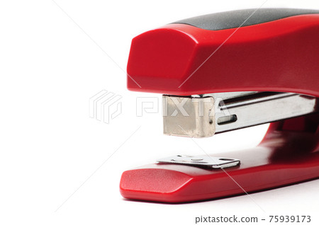 Office stapler on a white background Office stapler on a white background 75939173