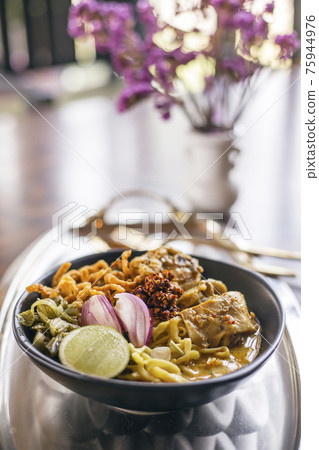Khao soy a famous northern Thai food Khao soy a famous northern Thai food 75944976