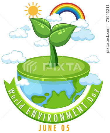 World environment day icon World environment day icon 75945211