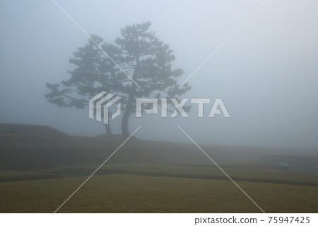 霧濛濛的風景、古蹟 霧濛濛的風景、古蹟 75947425