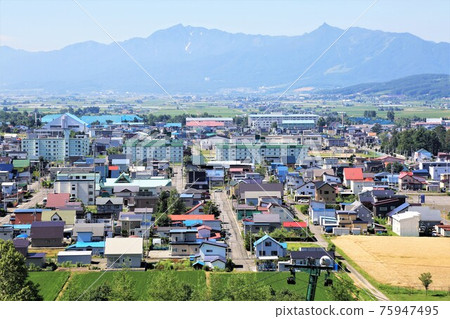 Scenery of Hokkaido "View from Hinode Park, Kamifurano Town" (Kamifurano Town, Hokkaido) 75947495