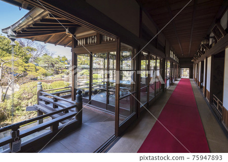 Shibamata走廊葛飾Taishakuen日本花園Teishakuten 75947893