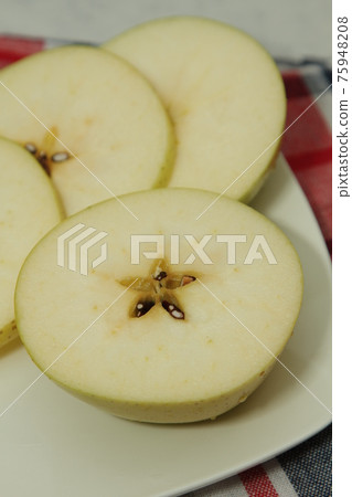 蘋果星形切割 蘋果星形切割 75948208