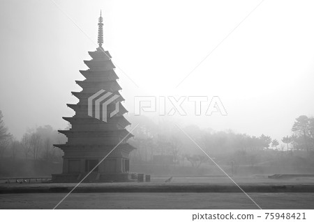 國寶第11號益山彌勒寺寺石塔 國寶第11號益山彌勒寺寺石塔 75948421