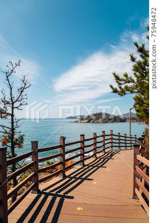 Seonyudo Island Dulle-gil sea and trail in Gunsan, Korea Seonyudo Island Dulle-gil sea and trail in Gunsan, Korea 75948472
