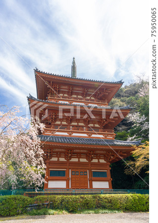 Kiyomizudera Mie Pagoda, Miyama City, Fukuoka Prefecture Kiyomizudera Mie Pagoda, Miyama City, Fukuoka Prefecture 75950065