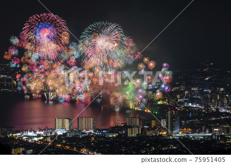 [Otsu City, Shiga Prefecture] Lake Biwa Fireworks Festival 75951405