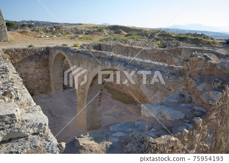 View of Fortezz's fortress.Rethymno. Island of Crete. Greece 75954193