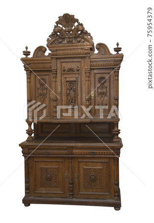 Highboy-is isolated on the white Highboy-is isolated on the white 75954379