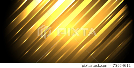 Abstract background golden diagonal stripes lines with glowing light Abstract background golden diagonal stripes lines with glowing light 75954611